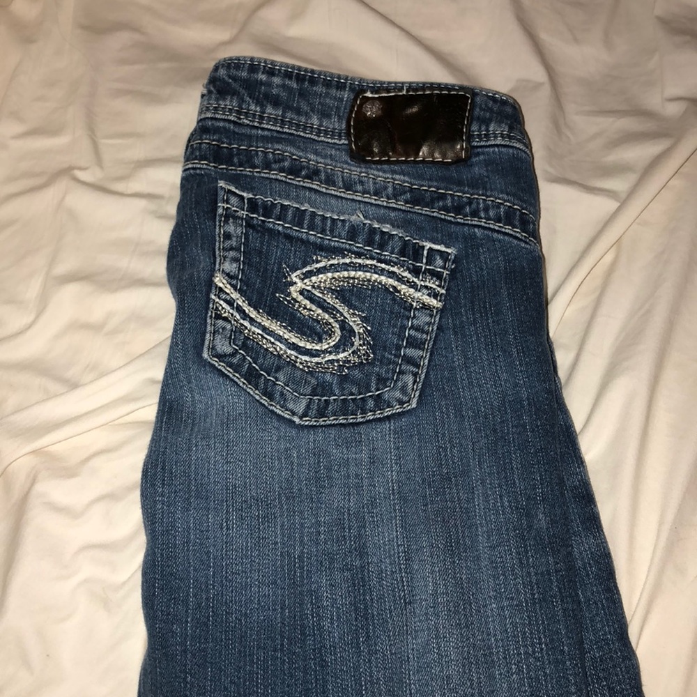 Silver jeans
